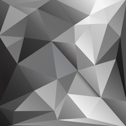 Abstract background with triangles vector