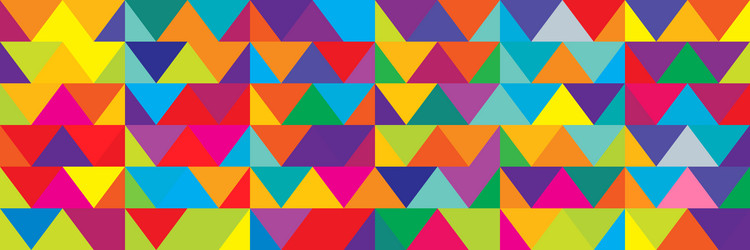 triangle grid mesh seamlessly repeatable pattern vector image