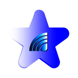 wifi icon symbol signal network connected vector image