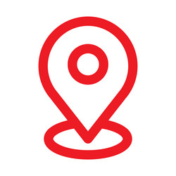 Map with pin geo locate pointer icon maps vector