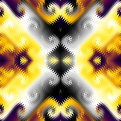 seamless pattern background a triangles vector image
