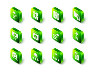 set server data web hosting processor with cpu vector image