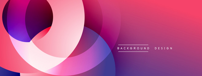 abstract gradient layers create dynamic vector image