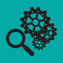 process design solution and business concept vector image