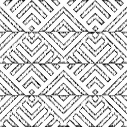 seamless pattern background a triangles vector image