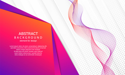Abstract Geometric Gradient Background vector image