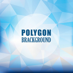 background design polygon icon abstract vector image