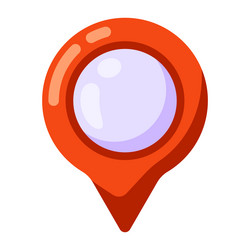 navigation flag or marker image vector image