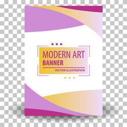 Website header or banner vector