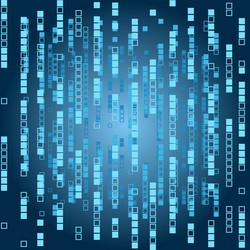 Digital Matrix Background vector image