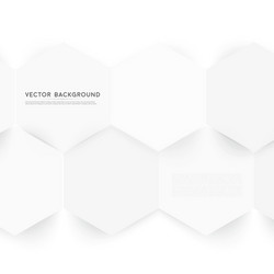 abstract color 3d hexagonal vector image