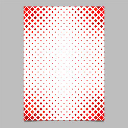 red diagonal square pattern page template vector image