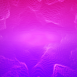 Abstract violet point mesh vector