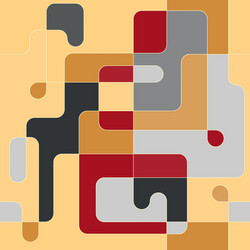 abstract seamless pattern vector image