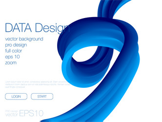 abstract blend background template for web site vector image