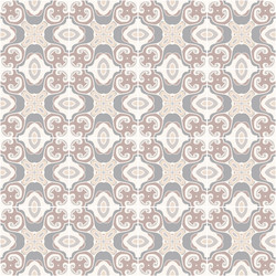 patchwork seamless pattern tiles azulejos vector image
