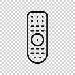 remote control icon in transparent style infrared vector image