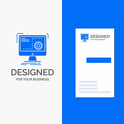 business logo for command computer function vector image