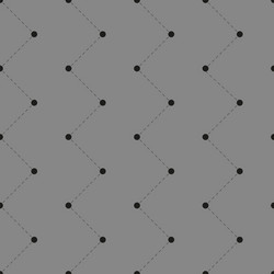 seamless pattern with dots and lines vector image