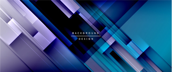 dynamic lines on fluid color gradient trendy vector image