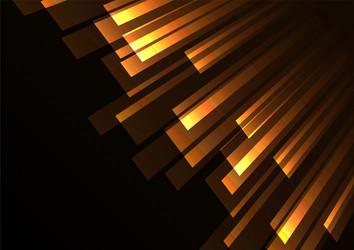 orange overlap stripe rush in dark background vector image