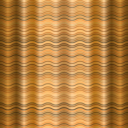 gold gradient seamless pattern with golden waves vector image