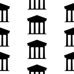 Classical Column Pattern vector image