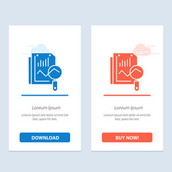 file static search computing blue and red vector image