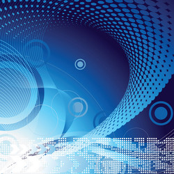 Dynamic Geometric Pattern vector image