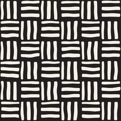hand drawn seamless repeating pattern with lines vector image