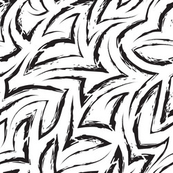 seamless pattern zigzags and corners vector image