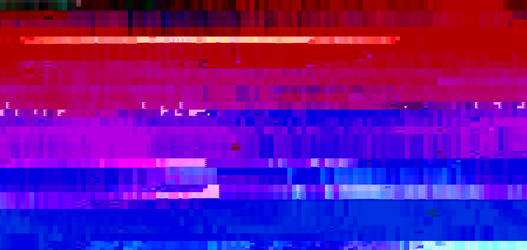 trendy glitch pattern on dark background abstract vector image
