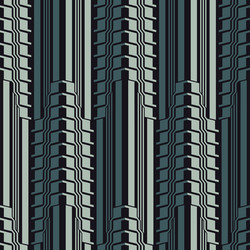 Black gray and petrol glitch stripes pattern vector