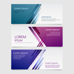 Design banner background abstract vector