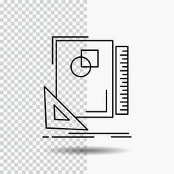 design layout page sketch sketching line icon vector image