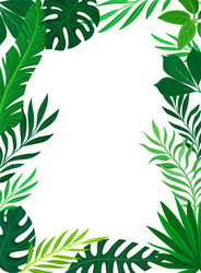 frame in form a vertical rectangle vector image