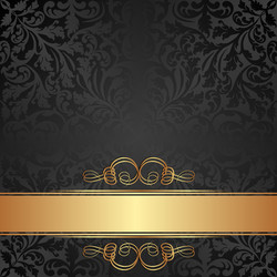 Black luxury background Royalty Free Vector Image