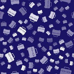 white toolbox icon isolated seamless pattern vector image