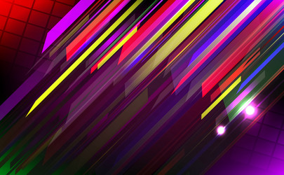 Abstract lines design on dark background vector