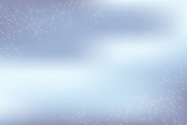 geometric abstract connected line with dots big vector image