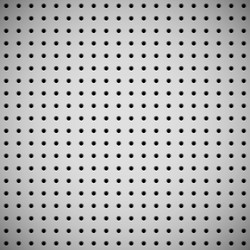 white background with perforated pattern vector image