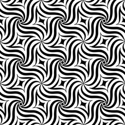 optical background abstract seamless pattern vector image