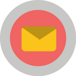 chat message support text typing flat vector image