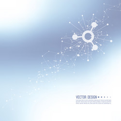 array with dynamic emitted particles vector image