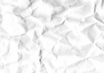 halftone paper effect crumpled texture vector image
