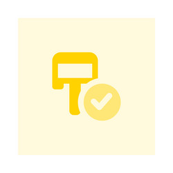 maintenance checklist kept with vehicle component vector image