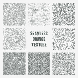 set of hand drawn marker and ink patterns vector image