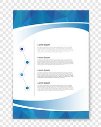 abstract layout background for web vector image