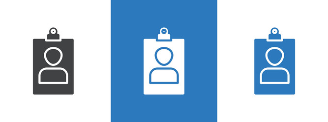 assignment icon thin line vector image