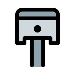 piston device utilized in conversion of pressure vector image